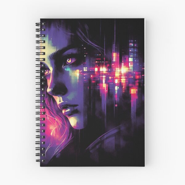 Item preview, Neon Noir Girl [neo noir, neon] designed and sold by RESToRAPTOR.