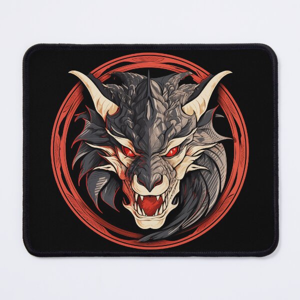Item preview, Dragon - tribal emblem designed and sold by Fractal-Graphic.