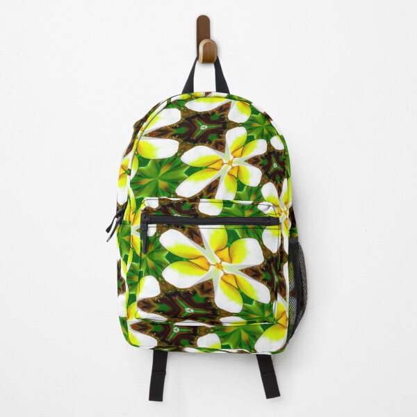 Item preview, Yellow Plumeria Pattern designed and sold by Patternflower.