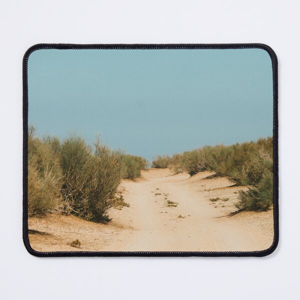 Item preview, Desert path under a blue sky designed and sold by rhosbahu.