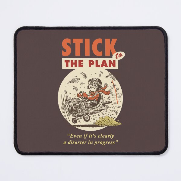 Item preview, Stick to the plan designed and sold by Syahrasi.