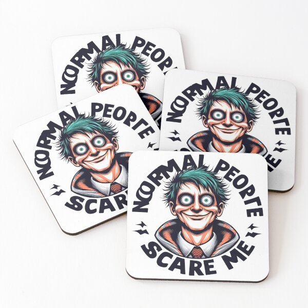 Item preview, Normal people scare me <3 designed and sold by KTR-INAART.