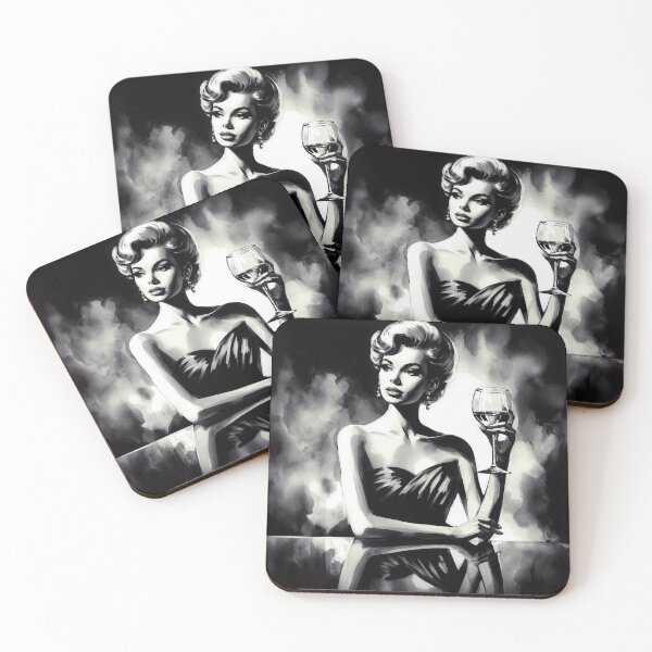 Item preview, Femme Fatale in Reflection [Noir] designed and sold by RESToRAPTOR.