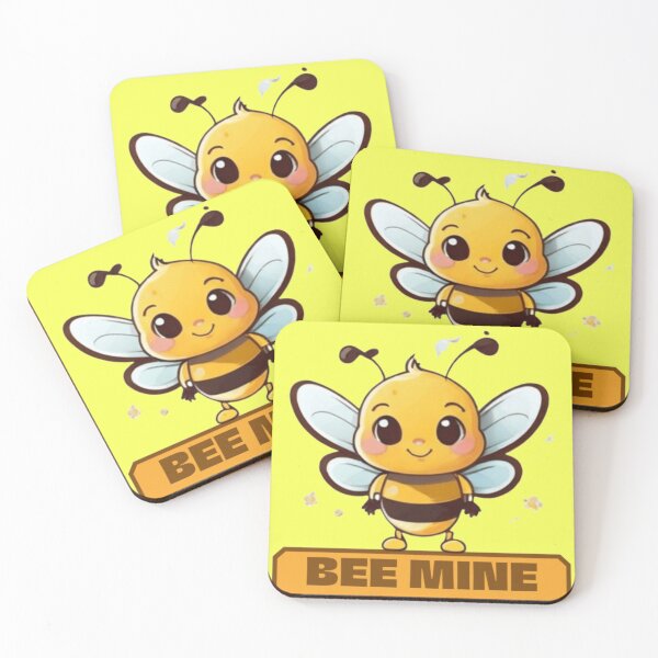 Item preview, Bee mine for valentines day designed and sold by Shtex.