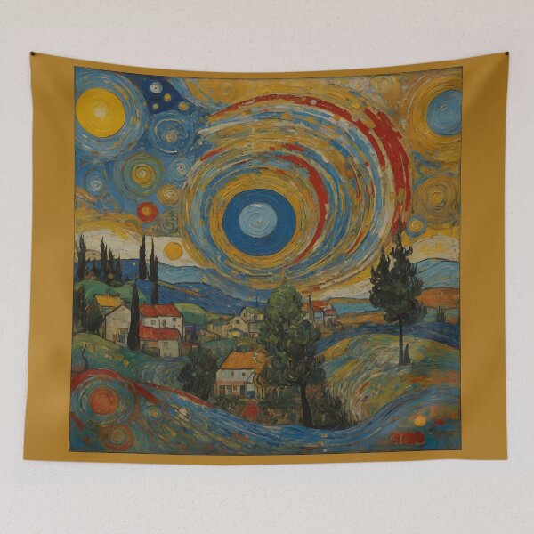 Item preview, Cataclysmic tsunami painting designed and sold by enhan.