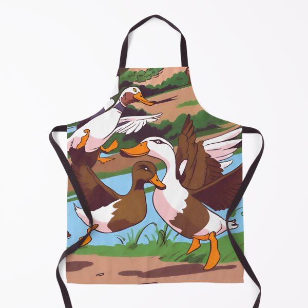 Item preview, Animated Mallards Playing designed and sold by Gaborai.