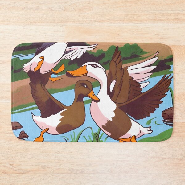Item preview, Animated Mallards Playing designed and sold by Gaborai.