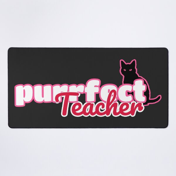 Item preview, Cattitude: The Purrfect Teacher designed and sold by purrfect pattern.