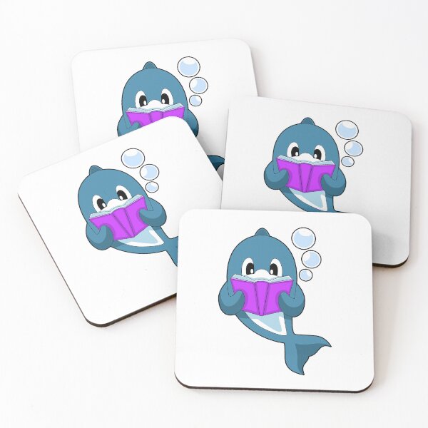 Item preview, Dolphin Reading Book designed and sold by Snabdesign84.