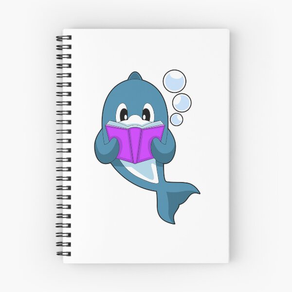 Item preview, Dolphin Reading Book designed and sold by Snabdesign84.