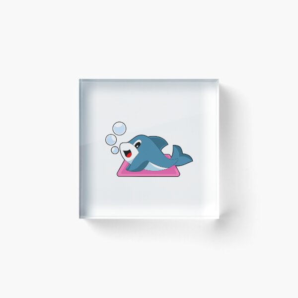 Item preview, Dolphin Yoga Fitness Gymnastics designed and sold by Snabdesign84.