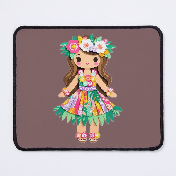 Item preview, Cute Hawaiian paper doll designed and sold by Ponted.