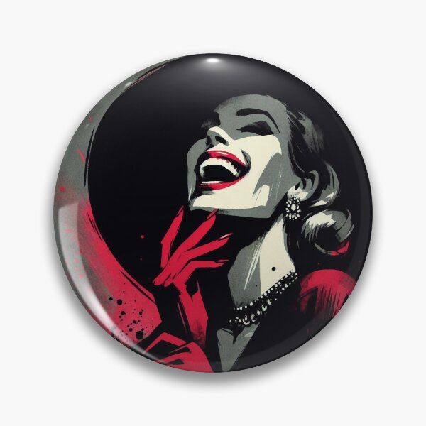 Item preview, Femme Fatale Widow Laughs [Noir] designed and sold by RESToRAPTOR.
