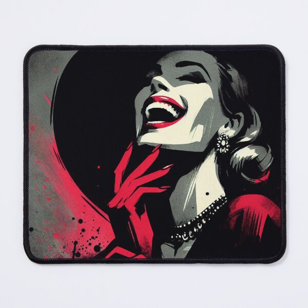 Item preview, Femme Fatale Widow Laughs [Noir] designed and sold by RESToRAPTOR.