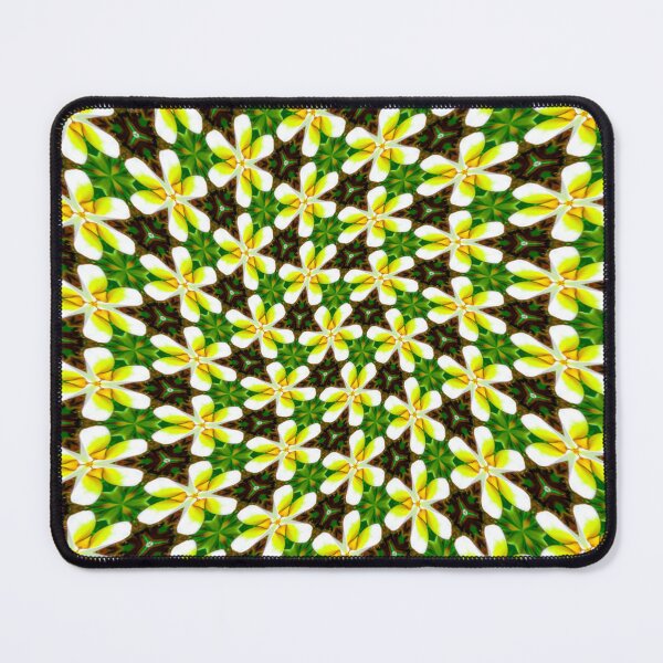 Item preview, Yellow Plumeria Pattern designed and sold by Patternflower.