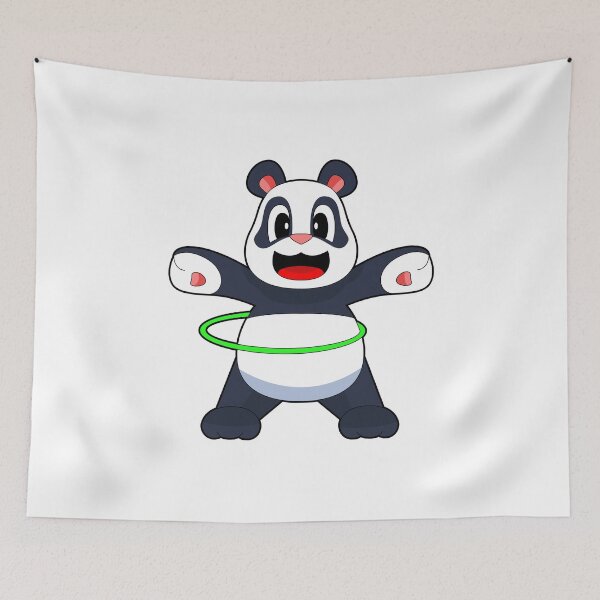 Item preview, Panda Fitness Gymnastics Sports designed and sold by Snabdesign84.