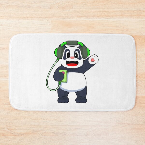 Item preview, Panda Musician Headphone Music designed and sold by Snabdesign84.
