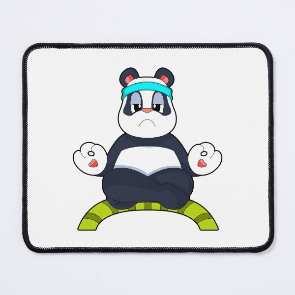 Item preview, Panda Yoga Fitness Meditation designed and sold by Snabdesign84.