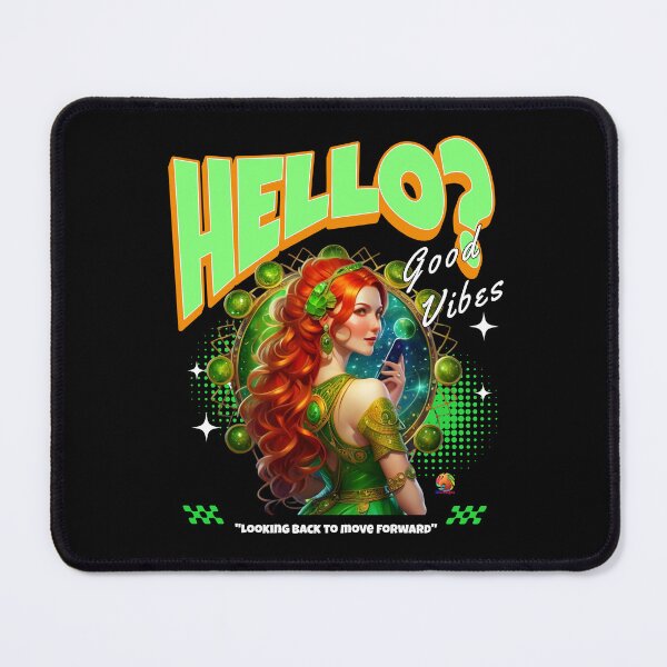 Item preview, Irish Princess Hello with Good Vibes Ireland designed and sold by OliDesigns.