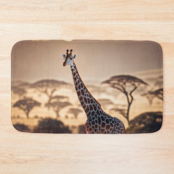 Item preview, Giraffe in Savannah - Habitants of Earth designed and sold by LiveDesigner.
