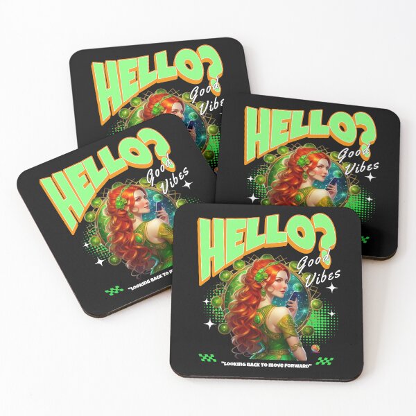 Item preview, Irish Princess Hello with Good Vibes Ireland designed and sold by OliDesigns.