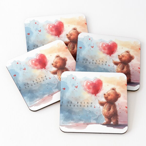 Item preview, lovable romantic bear designed and sold by Nanfha.