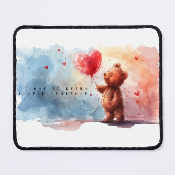 Item preview, lovable romantic bear designed and sold by Nanfha.