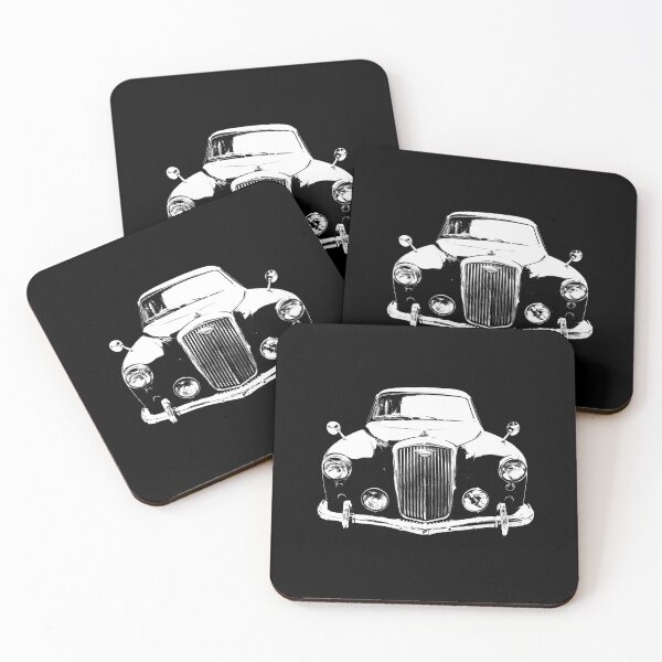 Item preview, Wolseley 4/44 1950s British classic car block white designed and sold by soitwouldseem.