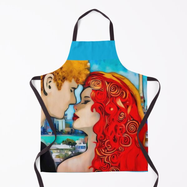 Item preview, Lovers in Auckland New Zealand, Red Hair, Blonde Hair designed and sold by CristalleLisa.