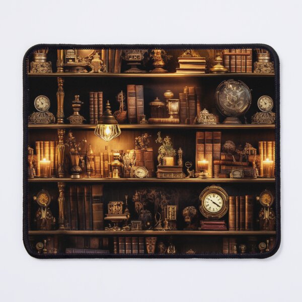 Item preview, Magic Bookshelf Steampunk designed and sold by Geek Updated.