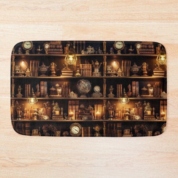 Item preview, Magic Bookshelf Steampunk designed and sold by Geek Updated.