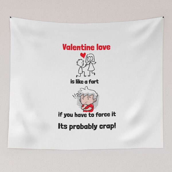 Item preview, Funny Valentine Fart Joke  designed and sold by TrilbyTeeShop.