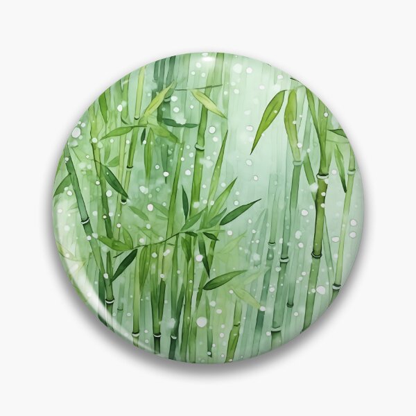 Item preview, Bamboo Cottagecore Botanical Floral Nature Herbs Plants  designed and sold by fluffstuffgifts.