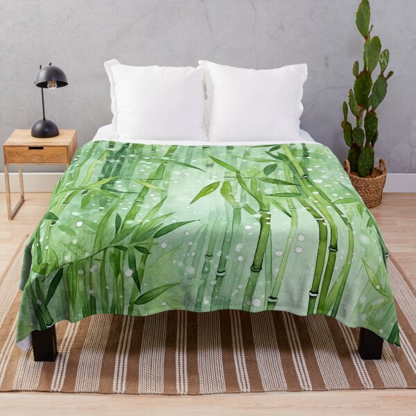 Item preview, Bamboo Cottagecore Botanical Floral Nature Herbs Plants  designed and sold by fluffstuffgifts.
