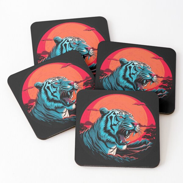 Item preview, Tiger - Asian Style Emblem designed and sold by Fractal-Graphic.