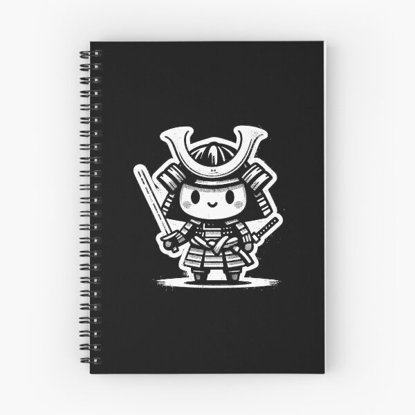 Item preview, kawaii samurai designed and sold by MissKaffeina.