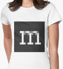 m - (named em) is the lowercase thirteenth letter of the modern English alphabet and the ISO basic Latin alphabet Women's Fitted T-Shirt