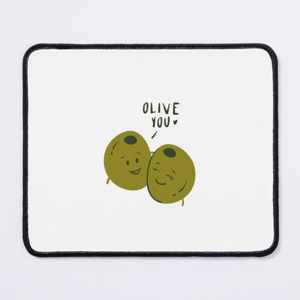 Item preview, I olive you pun valentines  designed and sold by 17Secrets.