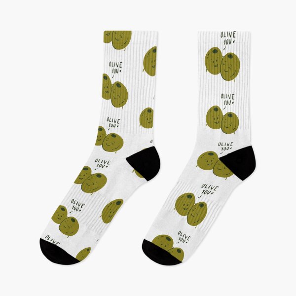 Item preview, I olive you pun valentines  designed and sold by 17Secrets.