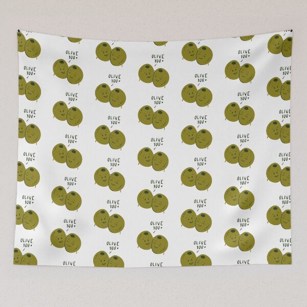 Item preview, I olive you pun valentines  designed and sold by 17Secrets.
