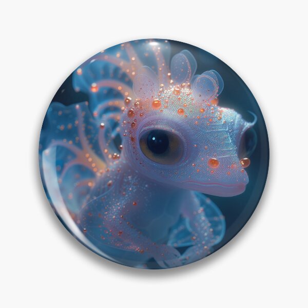 Item preview, Nautical Twilight: Coral Crowned Visionary Aquatic Sprite designed and sold by AstralPhoenixAI.
