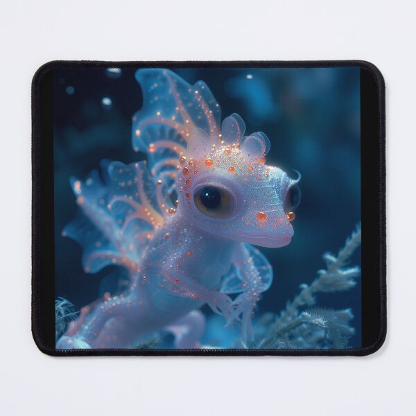 Item preview, Nautical Twilight: Coral Crowned Visionary Aquatic Sprite designed and sold by AstralPhoenixAI.