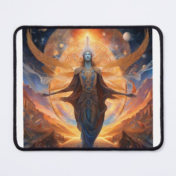 Item preview, Transform Your Space with Cosmic Goddess Art - Cosmic Decor and Spiritual Delight designed and sold by AtoZStore12.