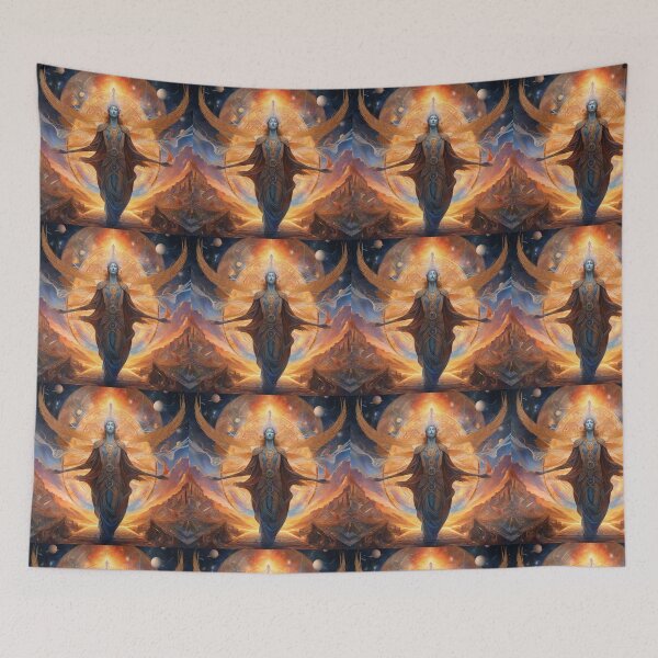 Item preview, Transform Your Space with Cosmic Goddess Art - Cosmic Decor and Spiritual Delight designed and sold by AtoZStore12.
