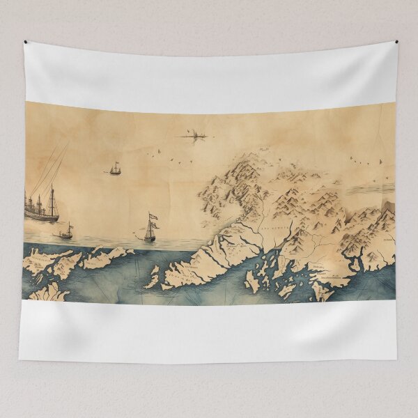 Item preview, Old World Map designed and sold by Hollanding.