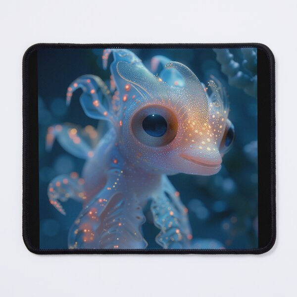 Item preview, Moonlit Wisp: Celestial Aquatic Sprite designed and sold by AstralPhoenixAI.