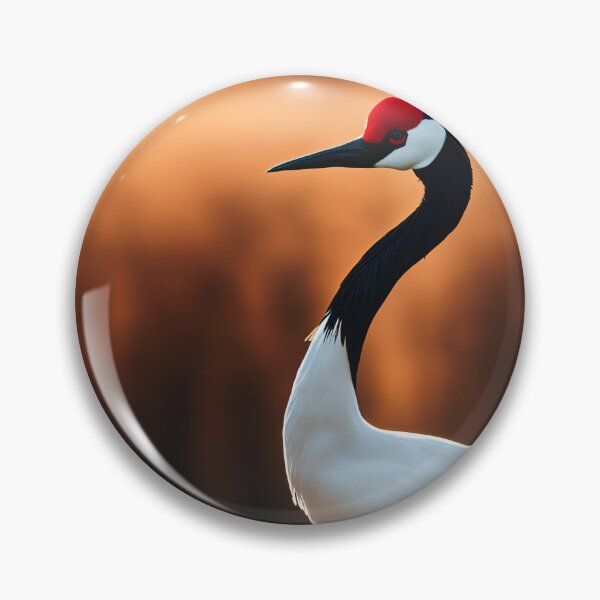 Item preview, Grulla de Corona Roja - Habitantes de la Tierra designed and sold by LiveDesigner.