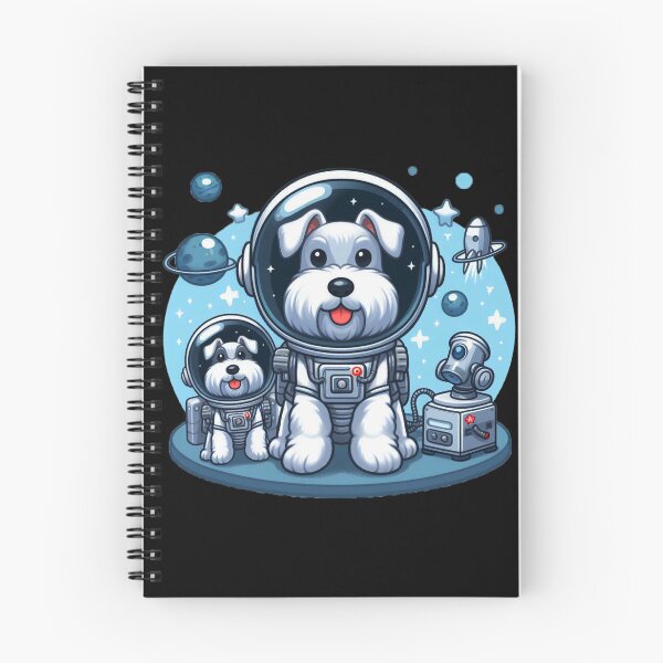 Item preview, White Schnauzer in the Space designed and sold by Echonn.