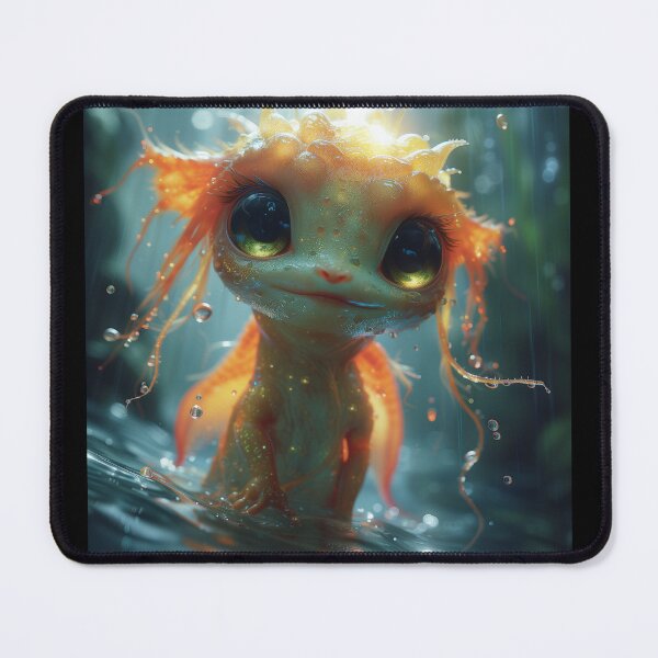 Item preview, Dawn's Sparkle: The Luminous Reef Inquisitor Aquatic Sprite designed and sold by AstralPhoenixAI.