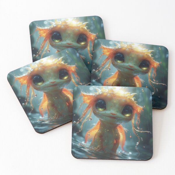 Item preview, Dawn's Sparkle: The Luminous Reef Inquisitor Aquatic Sprite designed and sold by AstralPhoenixAI.